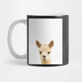 Alpaca print, Nursery decor, Animal art, Wall Art, Minimalist Mug